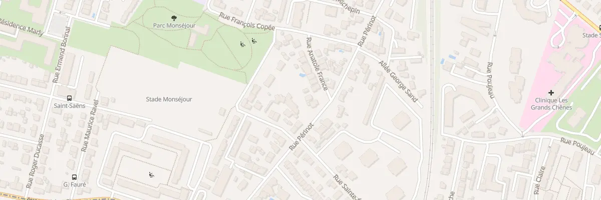 Plan du 41 Rue Perinot à Bordeaux