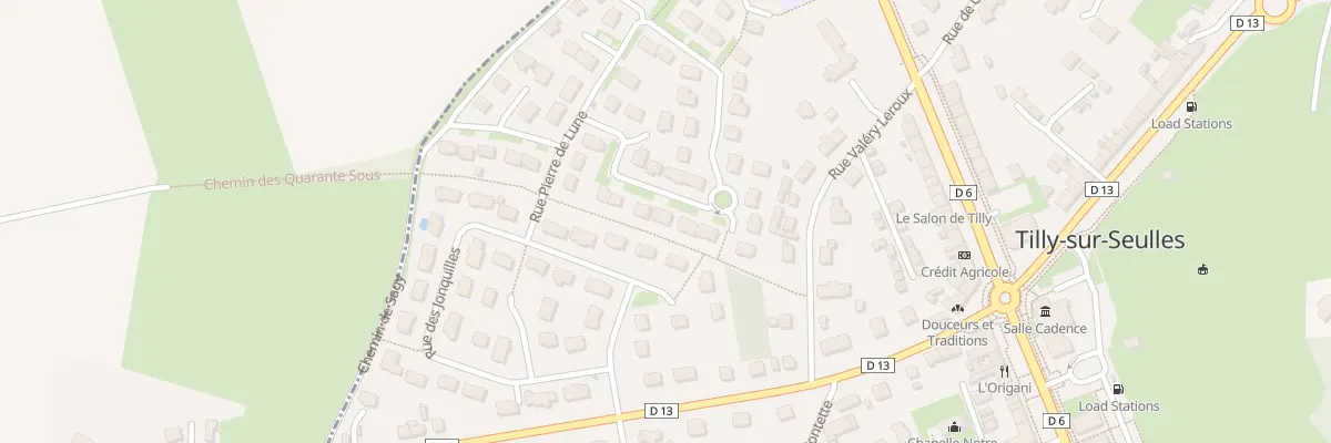 Plan du 10 Rue Rose des Neiges à Tilly-sur-Seulles