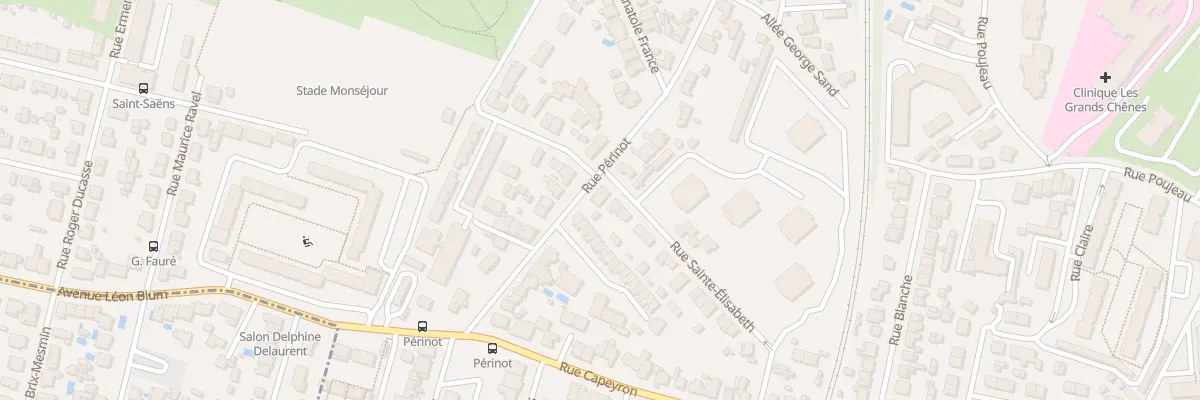 Plan du 48 Rue Perinot à Bordeaux