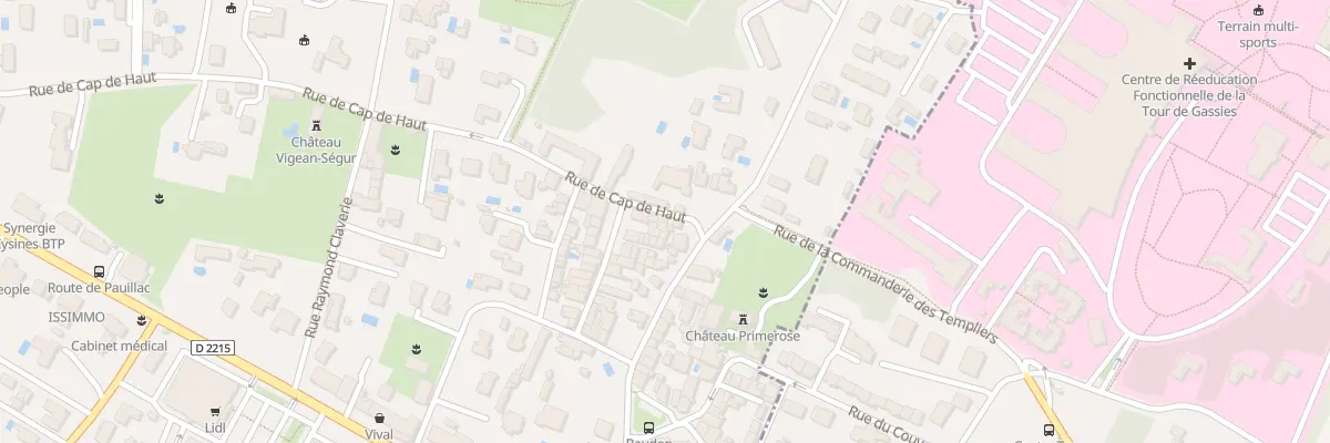 Plan du 9 Rue du Cap de Haut à Eysines