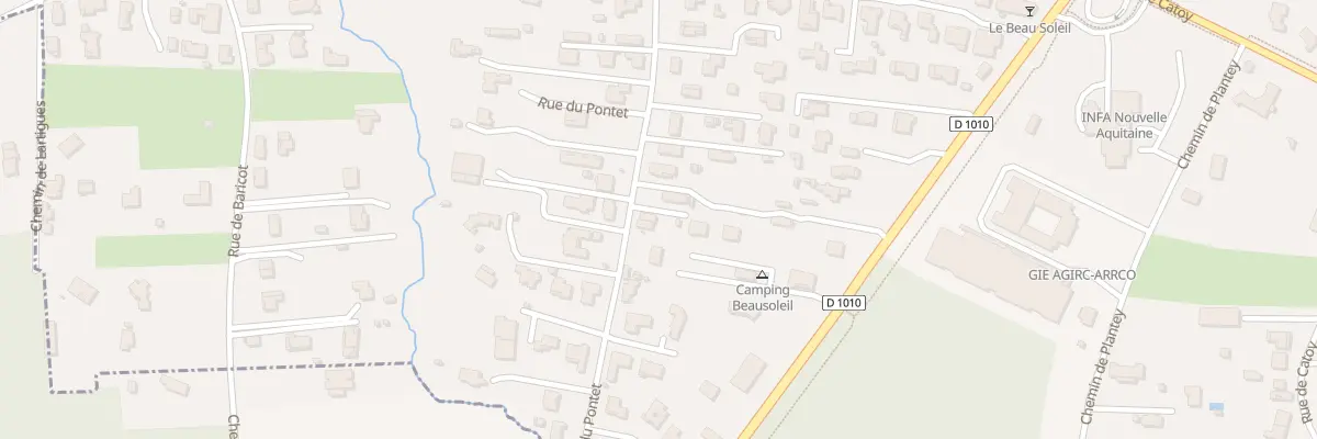 Plan du 30A Rue du Pontet à Gradignan