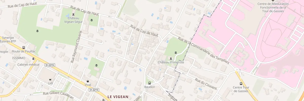 Plan du 38B Rue du College Technique à Eysines