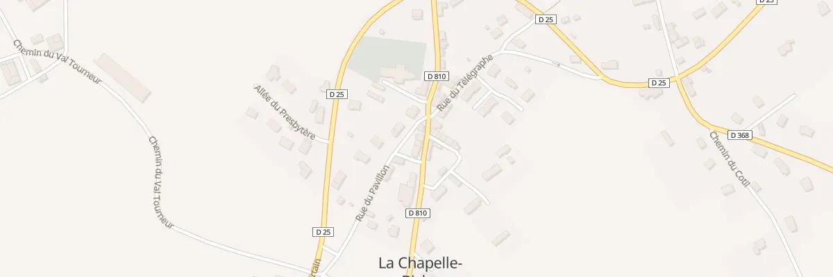 Plan du 2 Rue du Pavillon à La Chapelle-Biche