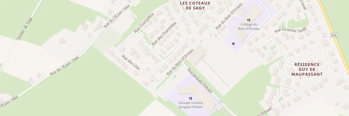 Plan du 7 Rue des Lilas à Tilly-sur-Seulles