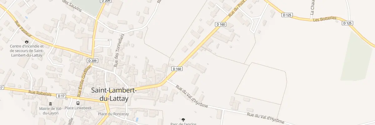 Plan du 18 Rue du Pont-Barré à Val-du-Layon