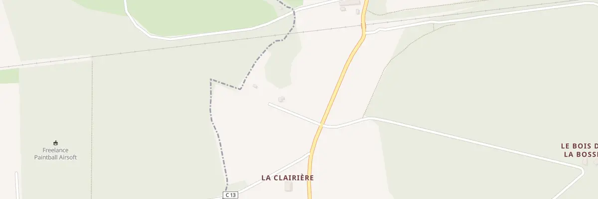 Plan du 1 La Potence à Cirières