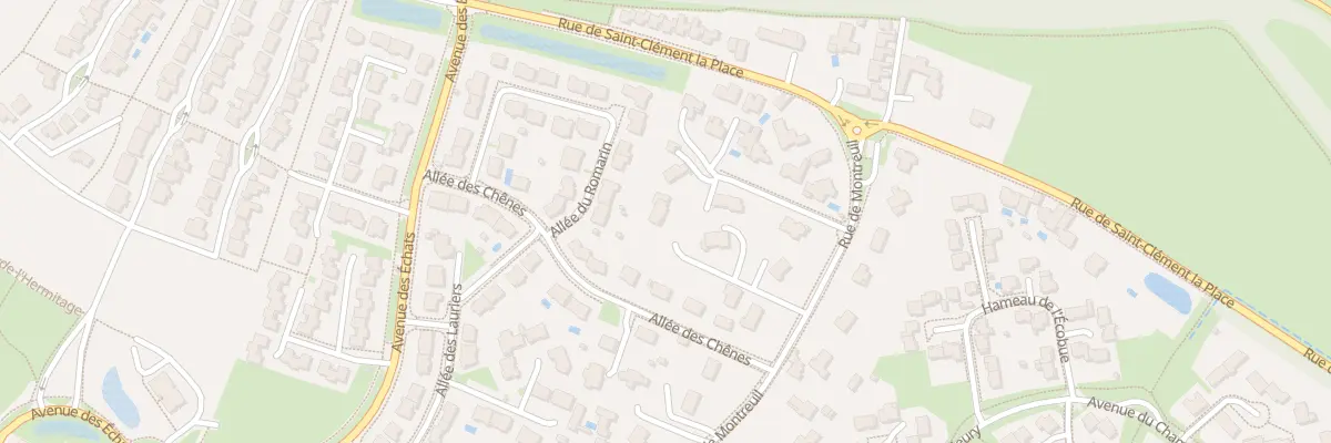 Plan du 35Q Rue de Montreuil à Beaucouzé