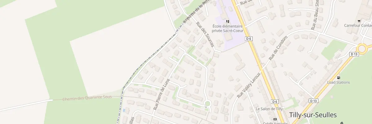Plan du 21 Rue Rose des Neiges à Tilly-sur-Seulles