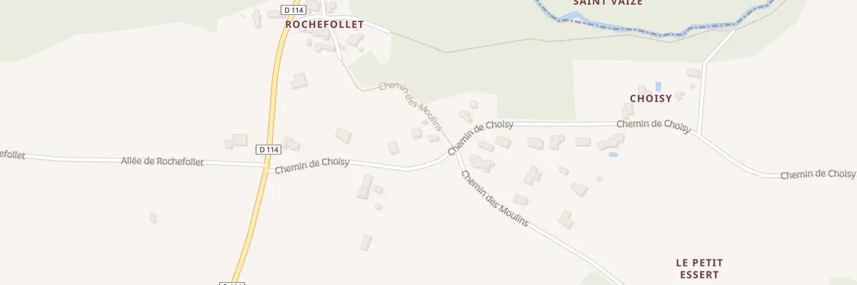 Plan du 17 Che de Choisy à Bussac-sur-Charente