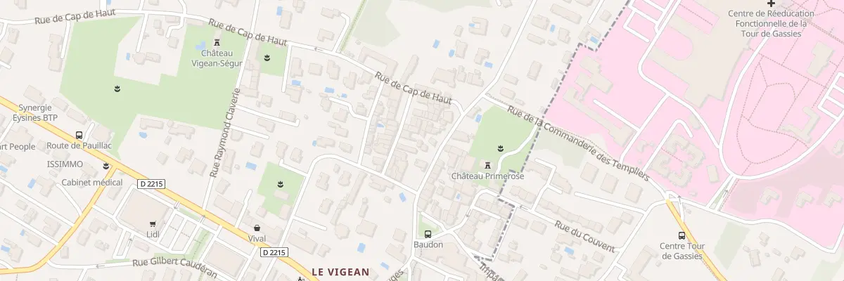 Plan du 40 Rue du College Technique à Eysines