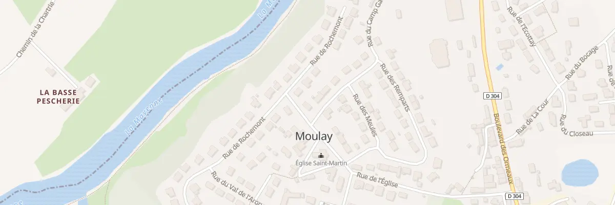 Plan du 16 Rue du Camp Gaulois à Moulay