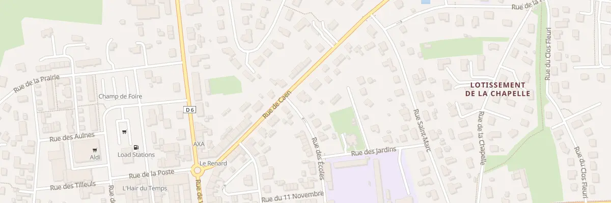 Plan du 24 Rue des Ecoles - Aunay Odon aux Monts d’Aunay