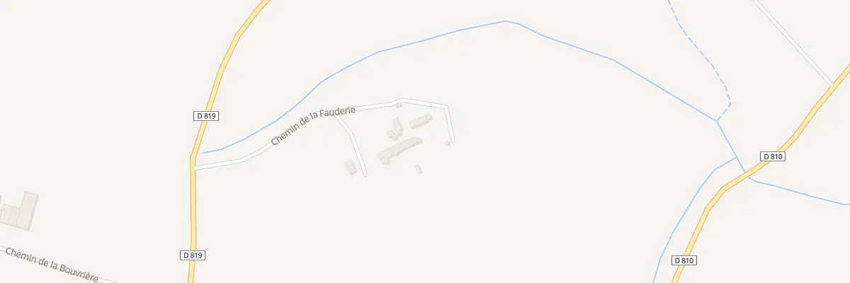 Plan du 6 Che de la Fauderie à Saint-Bômer-les-Forges