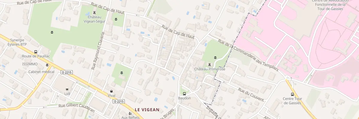 Plan du 42 Rue du College Technique à Eysines