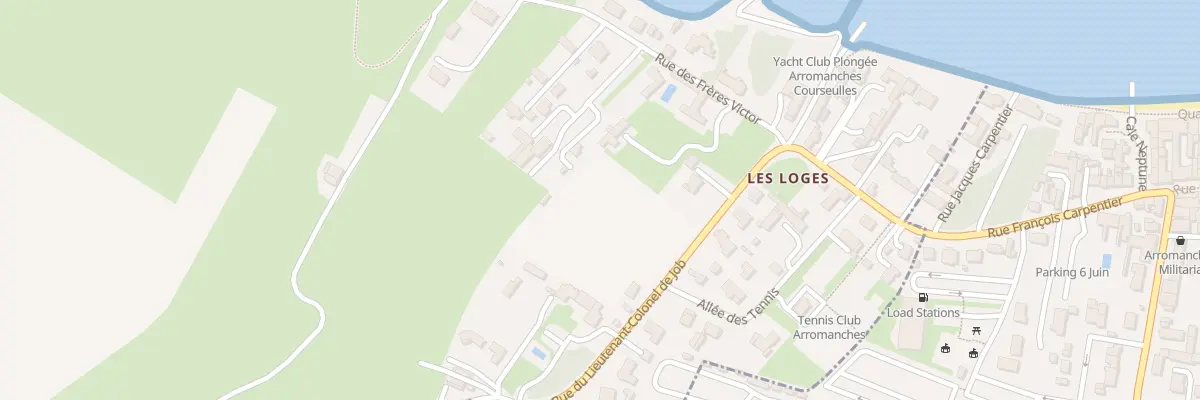Plan du 1 Rue des Frères Victor à Tracy-sur-Mer