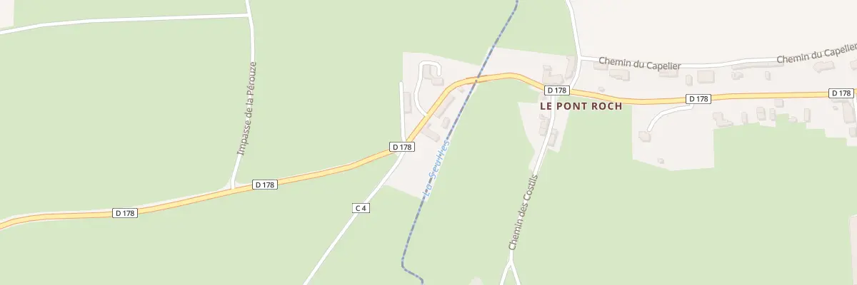 Plan du 5029 Le Pont Roch à Bucéels