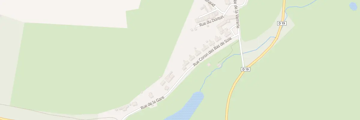 Plan du 1 Rue Coron du Bas de Soie à Faymoreau