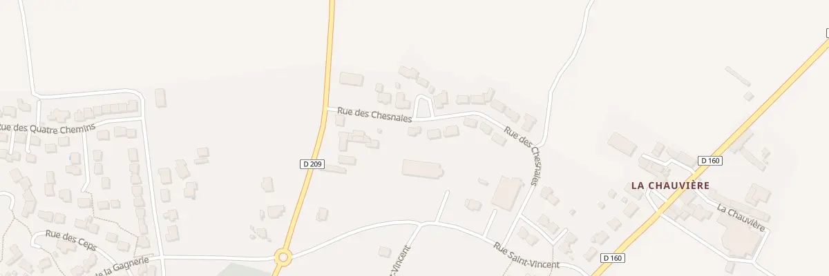 Plan du 15 Rue Chesnaies à Val-du-Layon