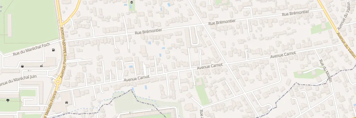 Plan du 65 Av Carnot à Mérignac