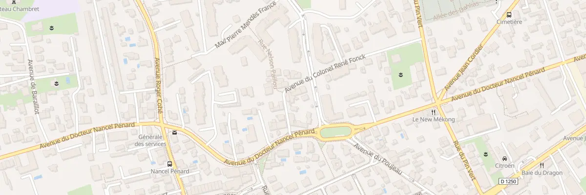 Plan du 30B Rue du Colonel Fonck à Pessac