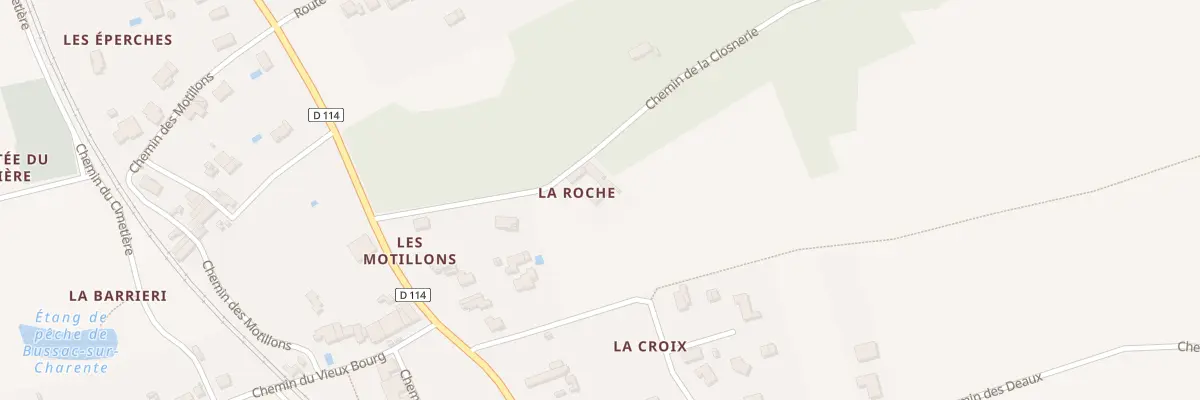 Plan du 14 Che de la Closnerie à Bussac-sur-Charente