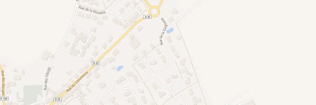 Plan du 4 Rue de la Gagnerie à La Plaine
