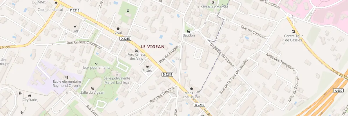 Plan du 35 Rue du Couvent à Eysines