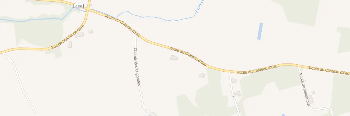 Plan du 2 Rte du Château d’Eau à Plassac