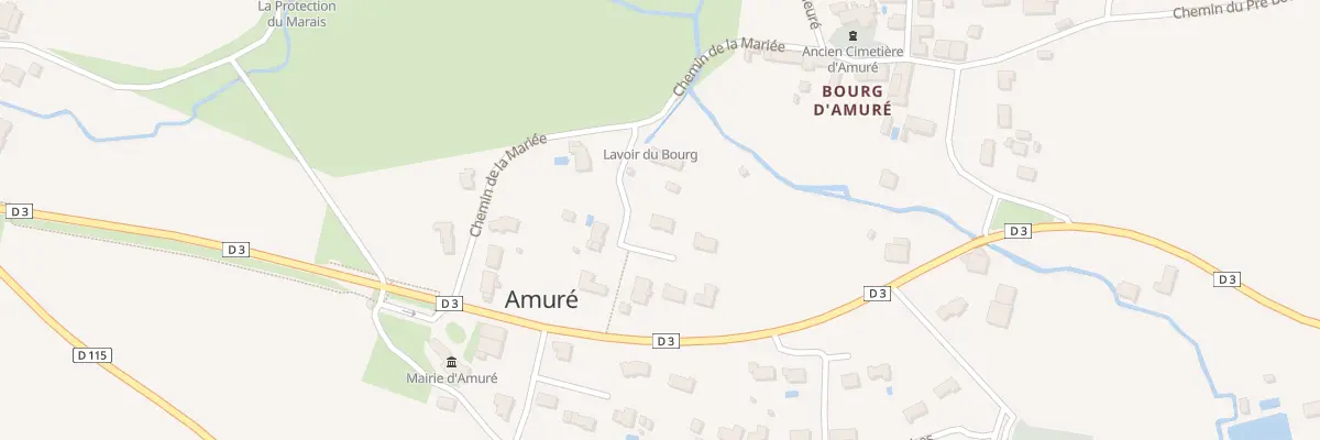 Plan du 5173 Le Bourg à Amuré