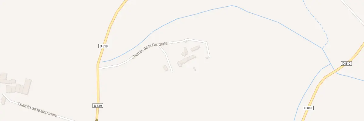 Plan du 4 Che de la Fauderie à Saint-Bômer-les-Forges