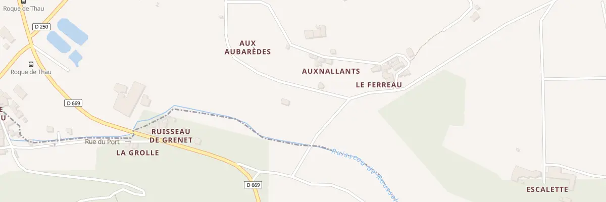 Plan du 126A Aux Aubaredes à Villeneuve