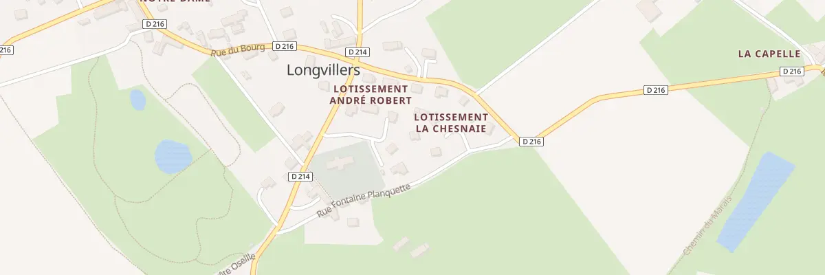 Plan du 5118 Le Bourg à Longvillers