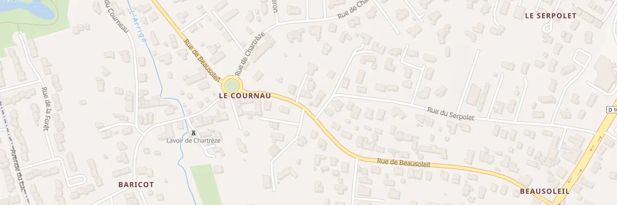 Plan du 47 Rue de Beausoleil à Gradignan