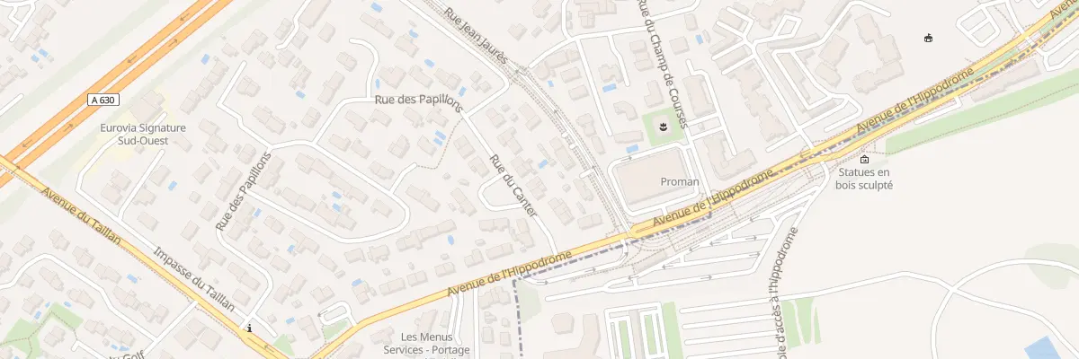 Plan du 10 Rue du Canter à Eysines