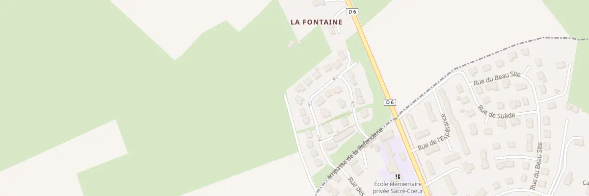 Plan du 23 Rue de la Petite Fontaine à Bucéels