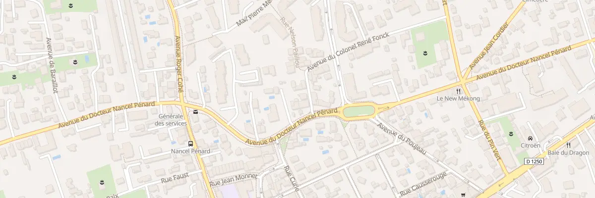 Plan du 39 Rue du Colonel Fonck à Pessac