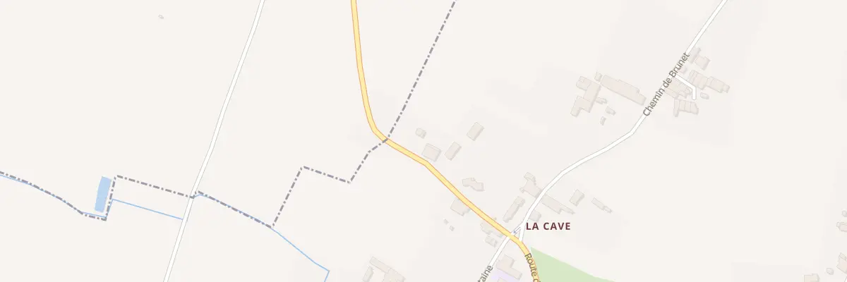 Plan du 1 Rte de Canteloup à Saint-Androny