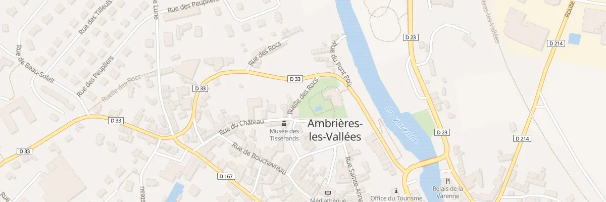 Plan du 8 Pl Billard de Veaux à Ambrières-les-Vallées
