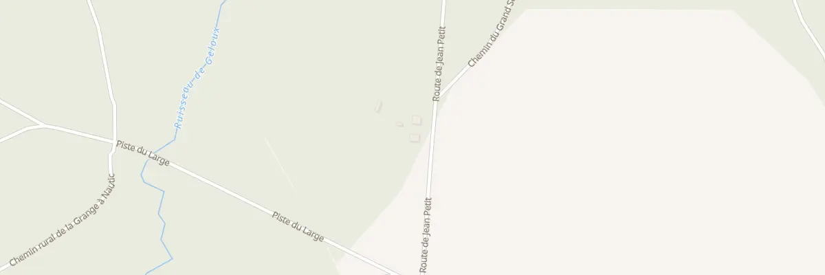 Plan du 2710 Rte de Jean-petit à Geloux