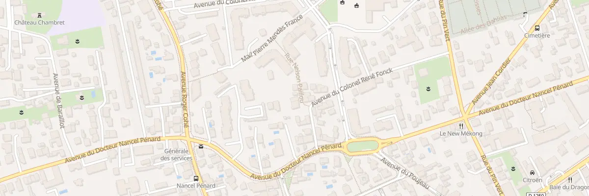 Plan du 29D Rue du Colonel Fonck à Pessac