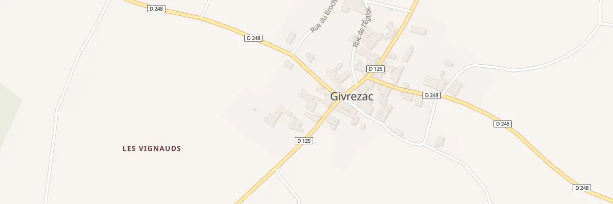 Plan du 4 Rue du Moulin à Givrezac