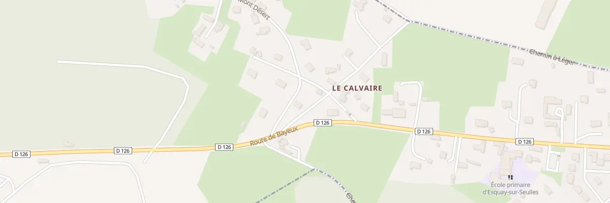 Plan du 3 Che de la Petite Chasse à Esquay-sur-Seulles