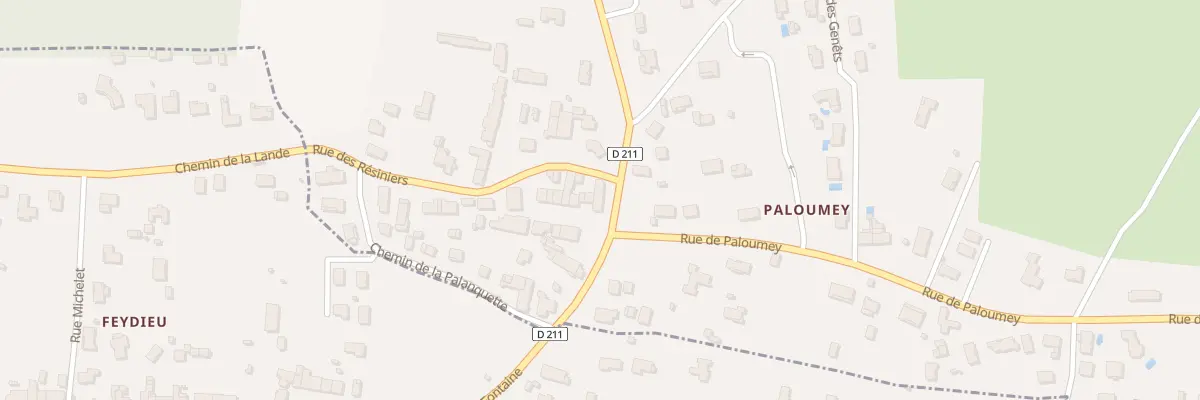 Plan du 12 Rue Pouge de Beau à Ludon-Médoc