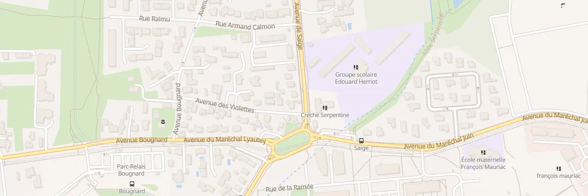 Plan du 34B Av de Saige à Pessac