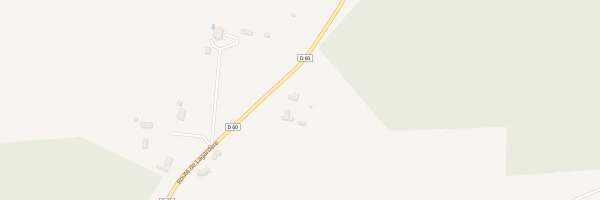 Plan du 1294 Rte de Lagardère à Geloux