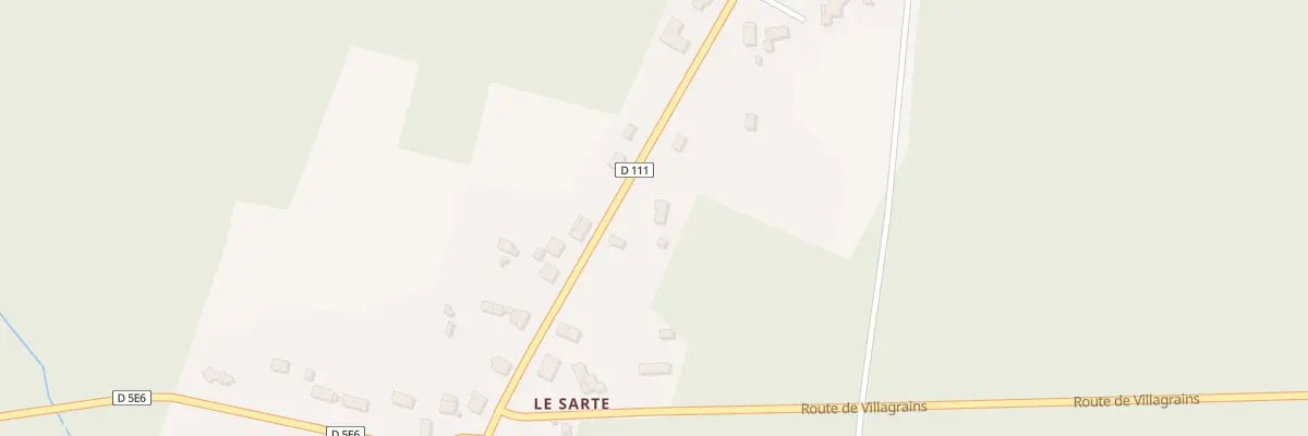 Plan du 7 Rte de Saucats à Saint-Magne