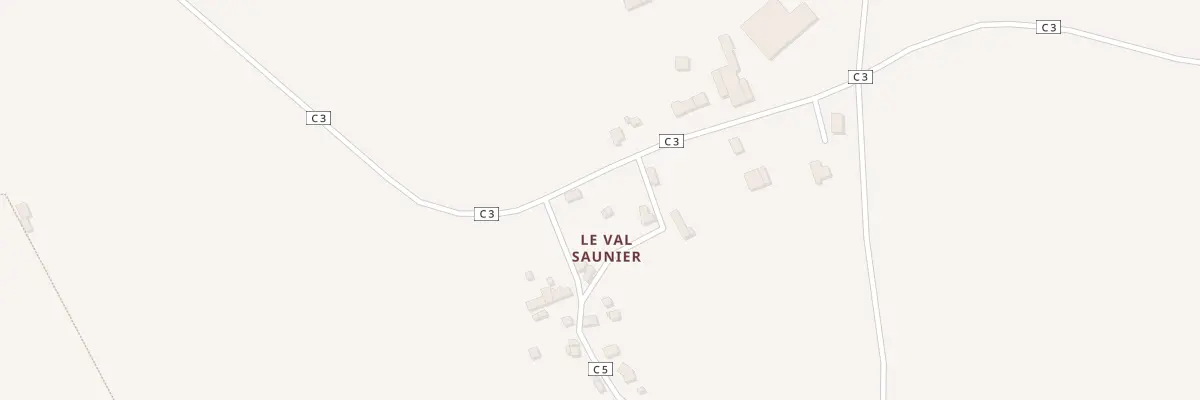 Plan du 15 Le Val-Saunier à Saint-Paul