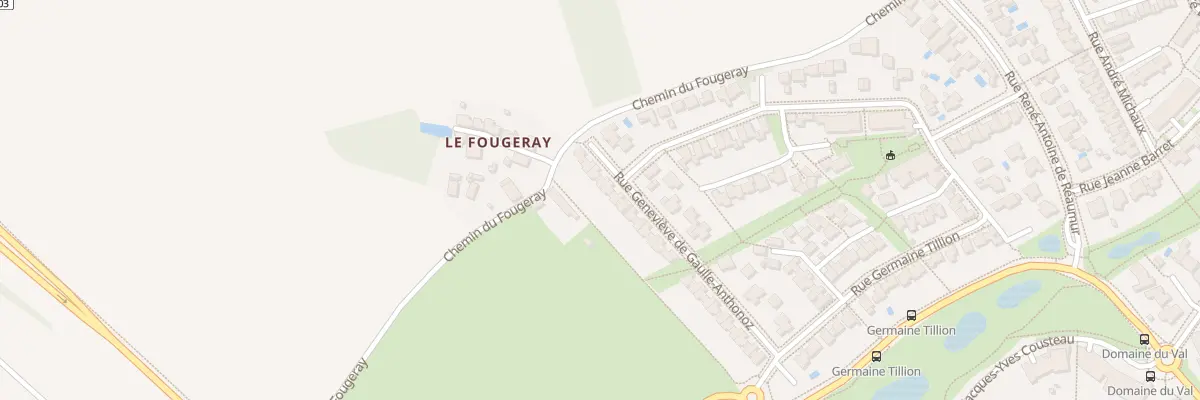 Plan du 39 Rue G de Gaulle Anthonioz à Montreuil-Juigné