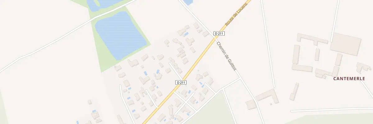 Plan du 42 Rte de Louens à Macau