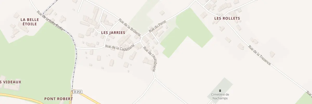 Plan du 9 Rue de l’Aumonerie à Nachamps